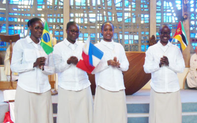 4 nouvelles Spiritaines consacrées pour la Mission