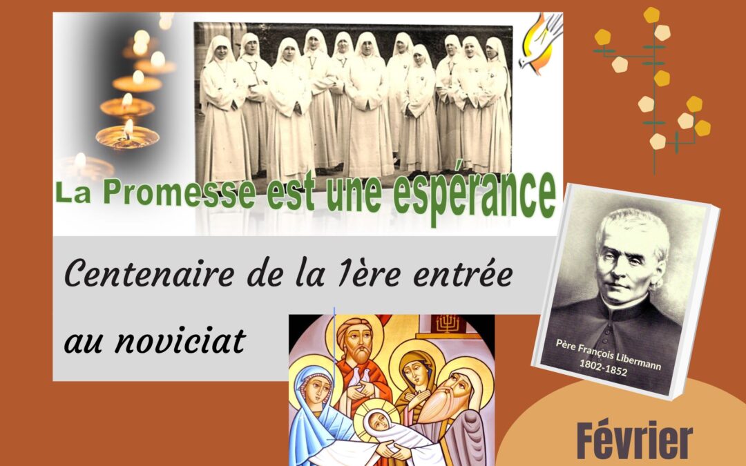 Centenaire de la 1ère prise d&rsquo;habit