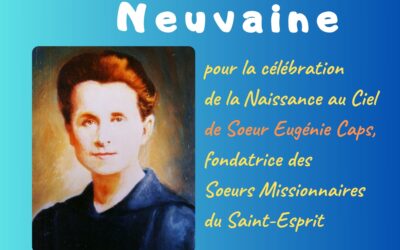 Annonce de la Neuvaine à Soeur Eugénie Caps