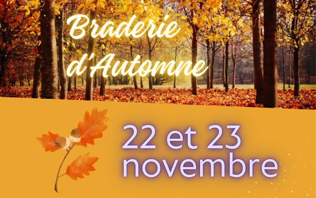 Braderie d'Automne