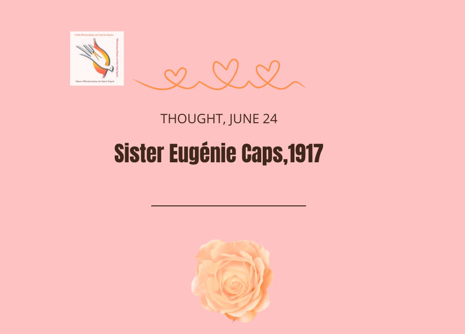 Thought of Sister Eugénie Caps